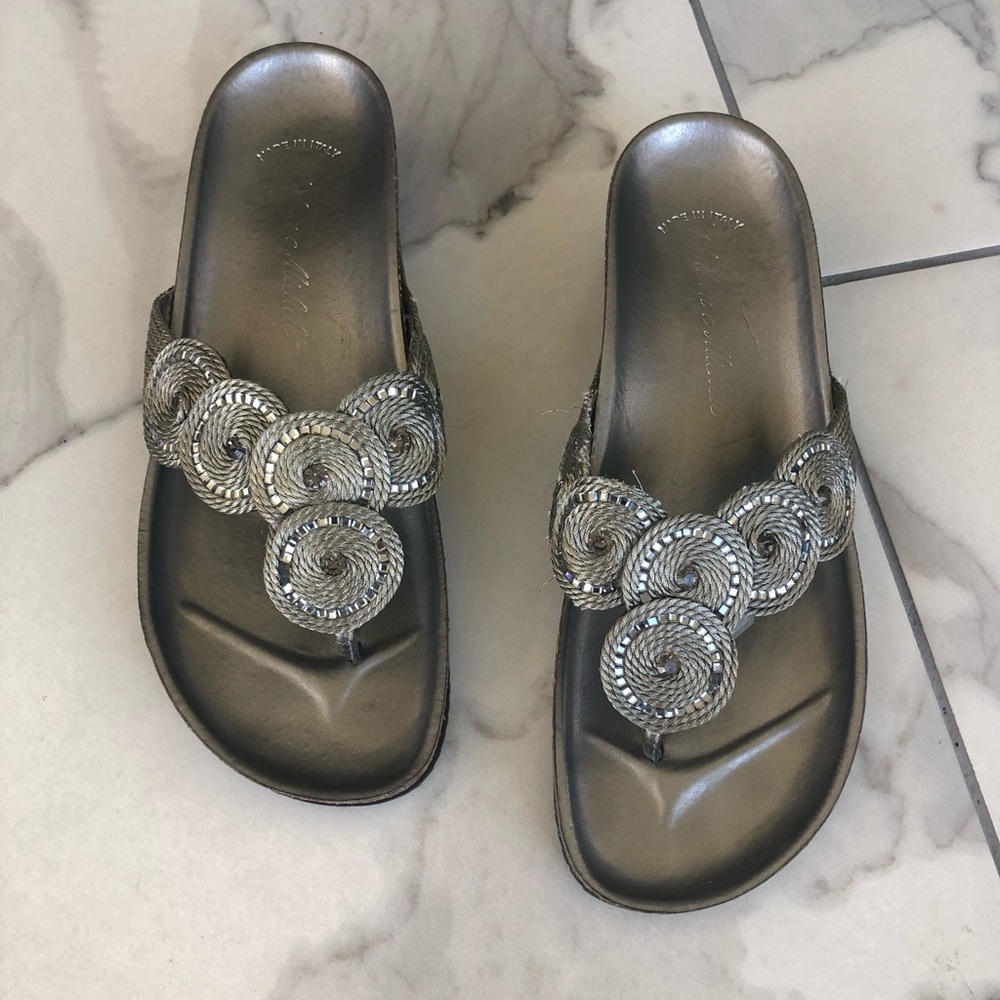 Italian Shoemakers Metallic Women's Sandals
